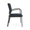 Lesro Newport Wide Guest Chair Metal Frame, Charcoal, RS Night Sky Upholstery NP1201 - alternate 2